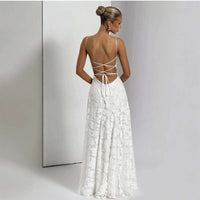 Paean Muse Vegan Friendly Women's Sleeveless Halter Neck Dress