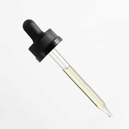 A&A Max hair growth serum in clear glass dropper bottle
