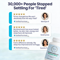 Ocean Complete Wild Sea Moss | #1 Superfood Blend For Energy, Inflammation, Beauty, Wellness & More