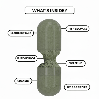 Organic Sea Moss 2 Bottle Bundle - Greens & Superfoods