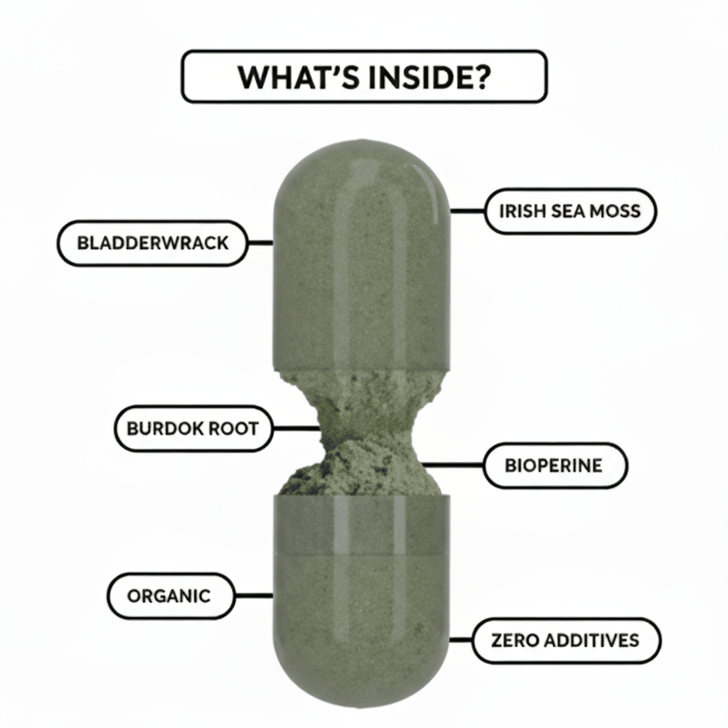 Organic Sea Moss 2 Bottle Bundle - Greens & Superfoods