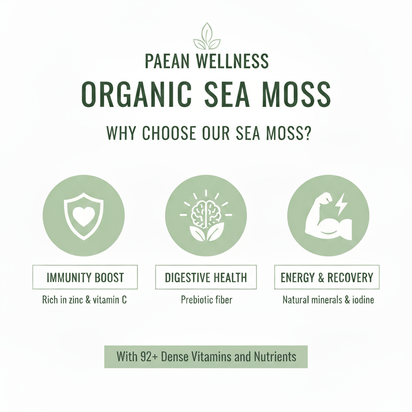 Organic Sea Moss 2 Bottle Bundle - Greens & Superfoods