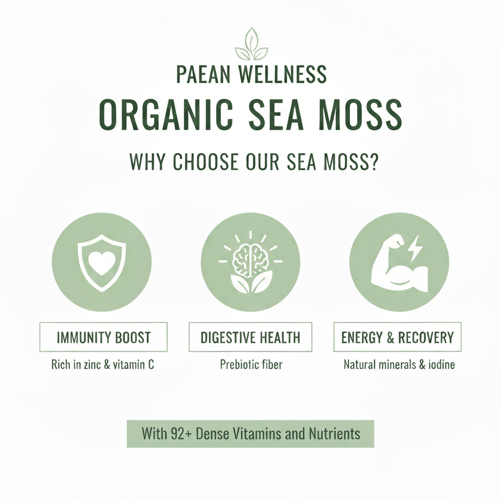 Organic Sea Moss 2 Bottle Bundle - Greens & Superfoods