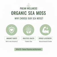 Organic Sea Moss 2 Bottle Bundle - Greens & Superfoods